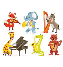Musical Animals Vector Art Download Animal Vectors 1088744 Music Illustration Animal Illustration Childrens Art