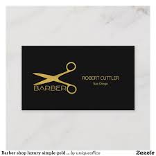 Black And Gold Barber Logo Barber Shop Luxury Simple Gold Black Business Card Zazzle Com Black Business Card Barber Shop Business Cards Luxury Business Cards
