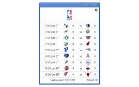 Our livescore service with basketball scores is real time, you don't need to refresh it. Nba Live Scores