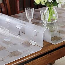 Lovepads Multi Size Pvc Table Protector Cover Desk Pad Mat For Writing Desks Counters 42 X 42 Inches Table Pad Protector Dining Table Protection Table Pads