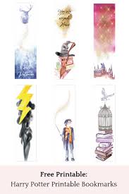 32 harry potter bilder zum ausdrucken besten bilder von ausmalbilder trying to find a gift for a harry potter fan is. Free Printable Harry Potter Printable Bookmarks Ordinary Girl Extraordinary World