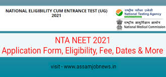 The syllabus for neet 2021 entrance exam is available in the pdf format for physics, chemistry, and biology. Nta Neet 2021 Application Form Registration Live Neetnta Nic In Assamjobnews In