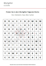 Man sollte sich bei allen aktivitäten konkrete ziele setzen, welche einem beim lernen sowie bei den übungen helfen. Ein Wortgitter Fur Senioren Zum Thema Ostern Ubungen Fur Senioren Wortsuche Spiele Fur Senioren