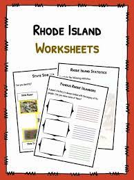 Rhode Island Facts Worksheets Historical Information For Kids