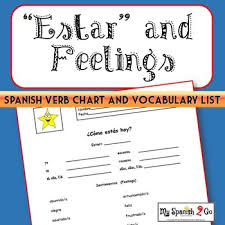 spanish verb charts worksheets teaching resources tpt