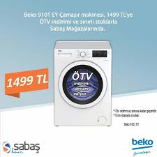 Sabas Tan Kacirilmayacak Firsat Otv Indirimi Ve Sinirli Stoklarla Beko 9101 Ey Camasir Makineleri 1499tl Ye Sadece S Camasir Makineleri Camasir Makinesi Bilgi