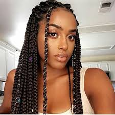 Similar to traditional box braids, start at the back of your head, parting your hair horizontally and work your way to the front. How To Restore Natural Curl Pattern To Heat Damaged Hair