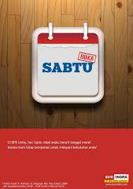 Mana ada bank yang buka di hari sabtu selain kantor pos dan. Bpr Indra Candra Weekend Banking