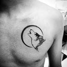 Ideas En Disenos De Tatuajes En El Pectoral Pequenos Tribal Wolf Tattoo Small Wolf Tattoo Simple Wolf Tattoo