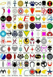 Faces on milk cartons 99 items top 100 marvel characters What Is Your Favourite Symbol Marvel Tattoos Marvel Drawings Marvel Logo
