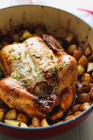But always check that the temperature is 170 to 175 degrees f. Whole Roast Chicken With Potatoes