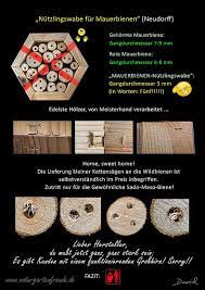 Maybe you would like to learn more about one of these? Insektenhotel Insektennisthilfen Nisthilfen Insect Hotel Nesting Aid Bug House Neudorff Nutzlingswabe Mauerbienen Mason Bees Mit Bildern Wildbienen Insektenhotel Insekten