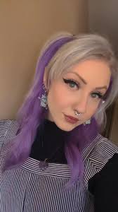 I'm usually just a lurker 👀 but I felt brave enough to share a video here  of myself from today and say hello. I felt pretty with my fresh purple  hair. I have my ears surgically modified, but most ...