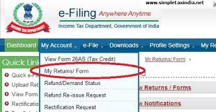 An application on filling and filing income tax return form (itrf) electronically through internet for the following forms: How To Download Old E Filed Income Tax Return Xml File Itr V Simple Tax India