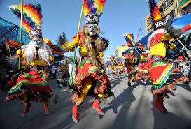 Urkupina Festival In Quillacollo Bolivia Times Square Style