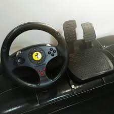 Adjustable angle of inclination for each pedal. Thrustmaster Ferrari Gt Experience Racing Wheel Pc Ps3 Video Gaming Gaming Accessories Controllers On Carousell