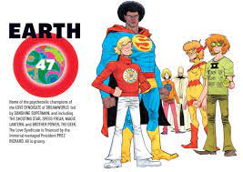Itsygooo The Multiversity Guidebook Earth 47 The Love Dc Comics Superheroes Dc Comics Collection Comics
