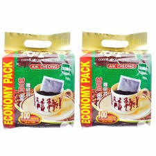 Aik cheong kopi o black coffee with filter bag. 200 Sachets X10g Aik Cheong Original Black Coffee Kopi O Mixture Bags 52 89 Picclick