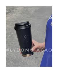 🩶 Elma Basic Black Matte Starbucks Hàn 2024 🖤 Ly giữ nhiệt cực kín nắp  chống đổ nước từ Starbucks Hàn, màu đen matte là thiết kế được yêu thích  nhất dạo