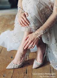 When the dress is done, use the accessories to complete elsa's wedding look. Diamond Studded Heels Ivory With Sequins Elsa For Wedding Bella Belle Shoes