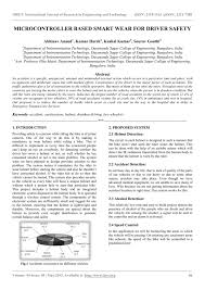 Simply browse an extensive selection of the best car alcohol detector tester and filter by. Microcontroller Based Smart Wear For Driver Safety