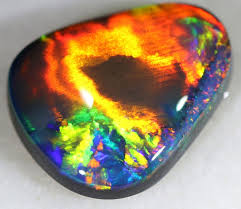 7 30cts Black Opal Ld1 Opal Gemstone Black Opal Australian Black Opal