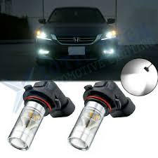 Details About Xenon White Led Drl Daytime Running Light High Beam Bulbs For Honda Accord Civic