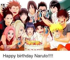 Happy Birthday Naruto 10 10 2017 We Love You Naruto Figuren Naruto Anime
