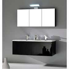 Arredo Bagno Zeus 120 Nero Lucido Con Specchio Contenitore Pd Arredamento Bagno Mobile Bagno Arredamento