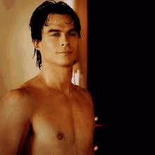 He was a major antagonist in the first part of season one. Sexy Damon Salvatore Gifs Tenor