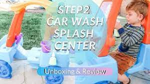 The car wash splash center is a great way to encourage your toddler to think outside the box and stretch their mind to imagine their own version of a car wash. Step2 Car Wash Splash Center Unboxing Build Review Youtube
