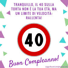 Tranquillo Il 40 Sulla Torta Non E La Tua Eta Ma Un Limite Di Velocita Rallenta 40 Compleanno Compleanno Divertente Compleanno Nipote
