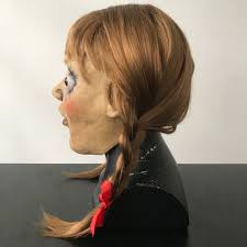 She is the daughter of ed and lorraine. Movie Annabelle Comes Home Judy Warren Cosplay Masks Emma Horror Full Head Helmet Latex Horrible Mask Party Halloween Boys Costume Accessories Aliexpress