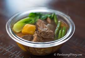 Nilagang Baka With Kalabasa Is A Filipino Beef Soup It Has A Clear Broth And Is Also Composed Of Vegetables Such As B Beef Soup Butternut Recipes Beef Recipes