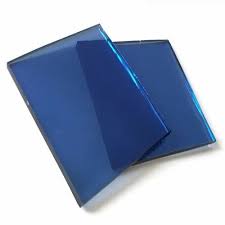 5mm Blue Reflective Glass