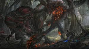 Aberrant deviljho are special individuals of deviljho with the appearance that are inspired by the colossus titan. Monster Hunter World Deviljho Wallpapers Wallpaper Cave