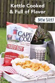 A Tasty Bbq Essential Bbq Essentials Tasty Cape Cod Potato Chips