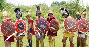 Spiked shield + pelta shield. The Phalangite Keystone Of The Hellenistic Armies And His Recreation In Re Enactment Hetairoi E V