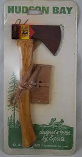 Vintage Norlund Hatchet Axe In The Original Packaging Door Crafts Metal Projects Hatchet