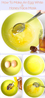 How To Make An Egg White Honey Face Mask Egg White Face Mask Honey Face Honey Face Mask