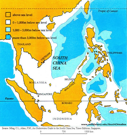 Environmental and Oceanographic Maps | The South China Sea