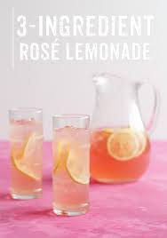 Rose Lemonade Recipe Rose Lemonade Wine Cocktails Rose Drink