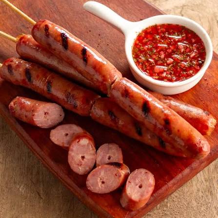 Espeto de Linguica Simples