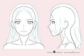 Maybe you would like to learn more about one of these? 8 Step Anime Woman S Face Drawing Tutorial Animeoutline