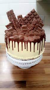 Miscellany of concept, tone also garnish are make these birthday cake showing views special and interesting. Sweet Trees By Curly On Twitter Cadbury And Galaxy Chocolate Cake I Made For My Handsome Boys 16th Birthday