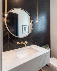 Our 30 favorite powder rooms. 26 Best Modern Powder Rooms Ideas In 2021 Modern Powder Rooms Bathroom Design Bathroom Inspiration