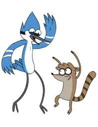 Rigby And Mordecai Regular Show Cartoon Caracters Rigby Regular Show