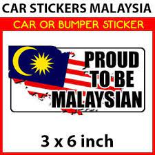 This is asean proud to be malaysian by muhammad afif on vimeo, the home for high quality videos and the people who love them. Car Sticker Or Bumper Sticker Proud To Be Malaysia Shopee Singapore