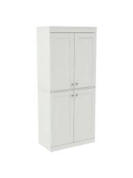 Kitchen hutch cabinets for efficient and stylish. Inval Kitchen Buffet Cabinet Washed Oak Office Depot