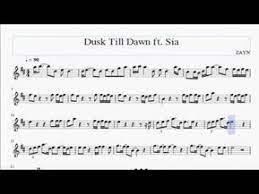 151 Zayn Dusk Till Dawn Ft Sia Violin Sheet Music Youtube Dusk Till Dawn Violin Sheet Music Violin Sheet